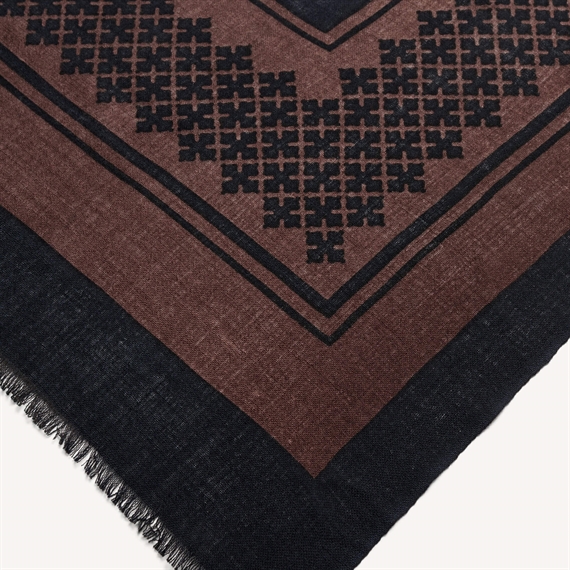 By Malene Birger Julee Tørklæde, Dark Chocolate